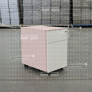 Thép màu hồng di động bệ với <span class=keywords><strong>2</strong></span> ngăn kéo dưới bàn hiện đại nhà nội thất văn phòng nhỏ di chuyển lưu trữ kim loại Tủ hồ sơ - Product Image 1