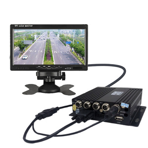 7 Inch 10.1 Inch HD VGA Monitor for Trucks &amp; Forklifts DVR Black Box <strong>SD</strong> <strong>Card</strong> <strong>MDVR</strong> With 1080P Recording 4-Channel Video Storage - Product Image 4