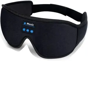 2022Hot Selling Sleep Eye Mask BT Headphones Adjustable Speaker Handfree Headset Wireless Sleeping Earphone Sport Eyemask