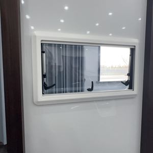Accesorios Exteriores de Doble Capa para RV Más Vendidos Ventanas Abatibles con Marco de Aluminio para Camper y <span class=keywords><strong>Autocaravana</strong></span> - Product Image 4