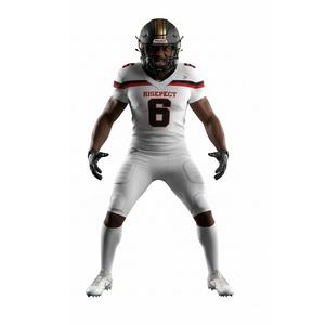 Pantalones Profesionales de Fútbol Americano con Almohadillas Integradas Opcionales, Uniformes Duraderos para el Día del Partido para Equipos Competitivos - Product Image 2