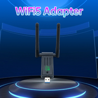 Chip de tarjeta de red WiFi: MTK7623 Adaptador WiFi5 Adaptador WiFi de 600Mbps USB 3,0 Dongle WiFi de doble banda