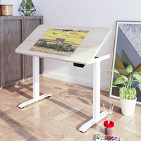 Bureau moderne et ergonomique pour ordinateur portable, bureau mobile, bureau à hauteur réglable, table de travail pour l'étude et le dessin