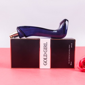 Botella de <span class=keywords><strong>Perfume</strong></span> de Vidrio <span class=keywords><strong>Negro</strong></span> Personalizada, Nuevo Diseño de Tacón Alto, 80 ml, Atomizador, Botella de Muestra de <span class=keywords><strong>Perfume</strong></span> para Mujer - Product Image 3