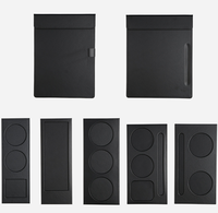 Bloc-notes multifonctionnel portable A5 avec logo personnalisé FOCUS, en cuir PU, pour l'école, le bureau, la papeterie, fermeture magnétique