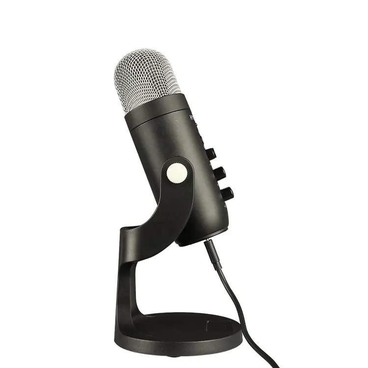 Microfone de estúdio de podcast, equipamento de gravação de podcast, mic, dinâmico, usb, para jogos