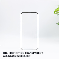 Protecteur d'écran à haute teneur en alumine pour iPhone 17 Air Transparent ESD verre trempé pour iPhone 15 16 Pro Max 14 Plus 13 12 11 Pro Max