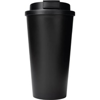 Mug de voyage écologique personnalisé de 17 oz en grains de café recyclés avec couvercle à vis sans BPA, compatible micro-ondes, cadeau promotionnel en gros