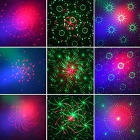 Lampes de fête laser YSH, lumière disco LED RGB, lumière stroboscopique DJ, lumières de club. avec télécommande pour décorations de Noël et d'Halloween