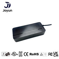 Cargador Rápido de Litio Portátil Inteligente Joyun de 42V 2A, Conector DC 5521, Protección de Seguridad Completa, Modelo LK150-4200200 para Bicicleta Eléctrica de 36V