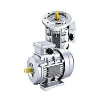 Motor Listrik Asinkron Satu Fasa/Tiga Fasa YS Cangkang Aluminium 380V/220V Horizontal 1400 Rpm 0.37/0.55/0.75/1.1/1.5/2.2/4KW