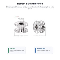 Boîte de rangement en métal pour canettes de machine à coudre, recharges et petites pièces de rechange – Demande de sourcing pour acheteurs