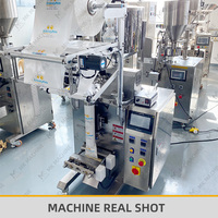 Machine d'emballage automatique 4 côtés scellés sachet confiture beurre d'arachide lait condensé pâte d'arachide