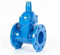 Vanne à opercule à joint souple, manuelle, avec verrouillage antivol crypté, raccord fileté pour entrée de compteur, PN16, OEM disponible, 1/2in-2in, pour alimentation en eau