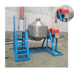 360 Degree Rotating Belt Drum Stainless Steel Mixer Granular Material Mixing Equipment Powder Material Stirring Machine