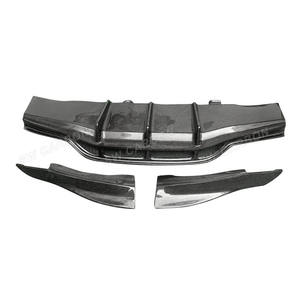 ดิฟฟิวเซอร์หลังคาร์บอนไฟเบอร์สำหรับรถยนต์เมอร์เซเดส-เบนซ์ W205 คูเป้ ซีดาน C63 <span class=keywords><strong>AMG</strong></span> <span class=keywords><strong>C63S</strong></span> ปี 2015-2017 กันชนหลัง - Product Image 2