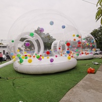 Nouvelle tente gonflable à bulles Leap, tente de démonstration, 6 m, fête, centre de divertissement, activité en plein air, événement