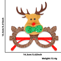 Lunettes de fête vertes pour Noël, accessoire photo accrocheur pour réunions de Noël, cadeaux pour enfants et petits cadeaux – Vente chaude