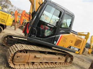 Excavadora Hidráulica de Orugas Sany SY135C Usada en Excelentes Condiciones, Modelo 2022, Motor Isuzu, Caja de Cambios, 13.5 Toneladas, Origen China - Product Image 2