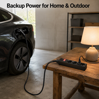 Nouvel adaptateur de charge véhicule-chargeur JOYCHARGE V2L Type 2 16A 3,7 kW avec 3 prises allemandes