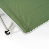OEYTREE tente pliante Portable légère lit de couchage en plein air lits de Camping avec coussin épais confortable