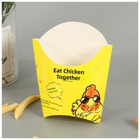 Sacs en papier jetables anti-graisse, emballages alimentaires personnalisés, boîtes à popcorn, contenants pour nuggets de poulet et frites, plateaux pliables pour biscuits