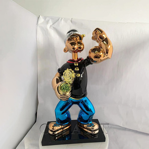 <span class=keywords><strong>Helado</strong></span> de Resina Personalizado con Diseño de Popeye para Escultura Artística, Decoración del Hogar <span class=keywords><strong>y</strong></span> Regalos - Product Image 1