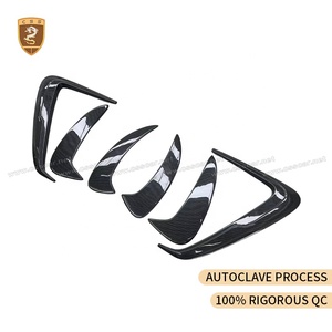 Kit Carrozzeria in Fibra di Carbonio Stile BB per <span class=keywords><strong>Mercedes</strong></span> <span class=keywords><strong>AMG</strong></span> GT63 C192 2024-2026: Labbro Anteriore, Canard, Cofano, Diffusore Posteriore, Alettone, Terminali di Scarico - Product Image 4