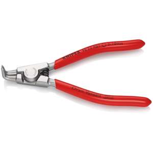 KNIPEX 46 23 A01 Pince à circlips pour circlips externes sur arbres revêtement plastique chromé 125 mm - Product Image 1
