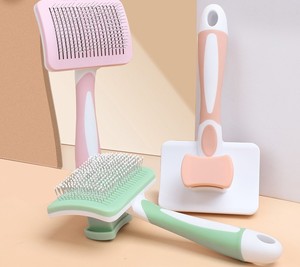 หวีสำหรับสัตว์เลี้ยงหวีกำจัดขน<span class=keywords><strong>แมว</strong></span>หวี<span class=keywords><strong>กำจัด</strong></span>ขนอุปกรณ์สำหรับสัตว์เลี้ยงสวยงามสะอาดสำหรับสุนัข - Product Image 2