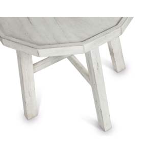 DB Paisley <b>White</b> End <b>Table</b> Elegant <b>Coffee</b> <b>Tables</b> Collection - Product Image 4
