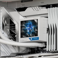 Thermalright Mjolnir VISION 360 UB PRO WHITE Refroidisseur CPU AIO 360mm Liquide IPS 3,5 Pouces ARGB pour Assembleurs PC