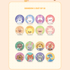 KPOP Stray Kids ZOOTOPIA2 SKZOO Pin de Solapa con Purpurina Secreta, Colección para Fans del Grupo Idol Coreano, CD para Todas las Edades Bluewave-02 - Product Image 6