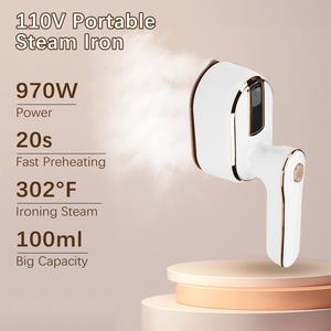 Nouveau mini fer à vapeur rotatif portable, générateur de vapeur chaude humide et sèche, défroisseur vapeur pour vêtements, idéal pour la maison et les voyages, repassage suspendu - Product Image 2
