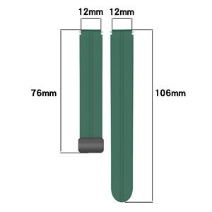Nueva Correa de Repuesto de Silicona de Fábrica, Correa Suave con Hebilla Magnética Universal de 12 mm para Xiaomi Huami - Product Image 5