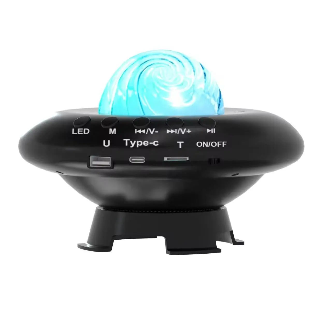 Лидер продаж, 2024 в США, дискотечный шар, мини-светодиодный проектор звездного ночного света, музыкальный Bluetooth-динамик, подарок для детей