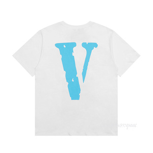 เสื้อยืด V LONE ผู้ชาย ผ้าฝ้าย 100% เสื้อยืดแบรนด์แท้ สตรีทแวร์ ผู้หญิง สไตล์อเมริกัน เสื้อแขนสั้นฤดูร้อน ฮาราจูกุ ฮิปฮอป เสื้อยืด <span class=keywords><strong>Vlone</strong></span> - Product Image 3