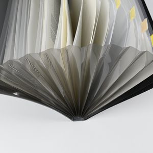 A4 Eco-Friendly <strong>Accordion</strong> <strong>File</strong> 0.7mm PP Material Recyclable Waterproof Cover 13 Compartments Elastic <strong>Handle</strong> Sustainable Custom - Product Image 4