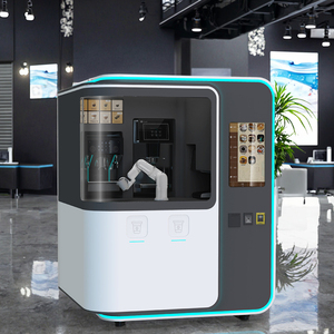 Nouvelle Arrivée : Kiosque Robot Café Commercial avec Commande par APP, Bras Robotique 6 Axes et Impression d'Art Latte - Product Image 1