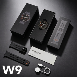 2026 New W9 Ultra Smart Watch 1.52 inch HD Zinc Alloy Sapphire Glass Health 400mAh <b>Wireless</b> Charging IP68 Sports Compass BT Call - Product Image 6