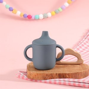 Entrenamiento de dibujos animados bebé Sippy Cup no derrame 12 Oz vacío niños silicona Sippy tazas con pajita - Product Image 5