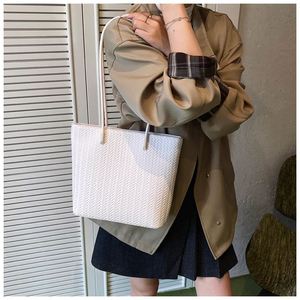 Simple Plain Color <b>Tote</b> <b>Bags</b> <b>Waterproof</b> Leather Handbag Lady's PU <b>Tote</b> <b>Bag</b> - Product Image 1
