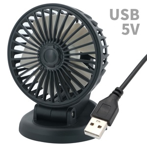 Ventilador Pequeño para Auto de 12v, Accesorio de Refrigeración, Ventilador Universal de 24v con USB, Enfriador de Aire para Camioneta, Vehículo, Auto, Mini Ventilador con Viento Potente - Product Image 6