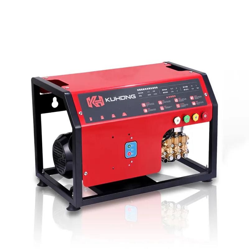 KUHONG 200Bar lavatrice per auto-macchina per la pulizia dell'auto a pressione elettrica ad alta pressione per autolavaggio