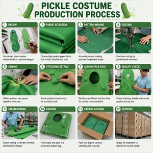 Costume de cosplay Pickle pour hommes, tenue de jeu de rôle anime, nouveau style pour adolescents, robe de soirée fantaisie - Product Image 2
