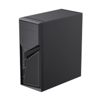 Caja de PC OEM Nueva, Chasis ATX de Torre Media, Compatible con Fuente de Alimentación ATX Superior, Abundantes Puertos I/O 4A 3A1C 2A2C