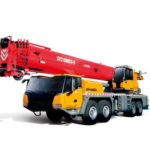 Grue mobile haute performance STC1000C5-8 disponible avec boîte de vitesses, moteur, pompe, moteur à engrenages et roulement pour la construction - Product Image 1