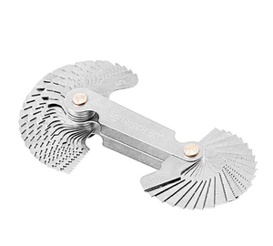 स्टेनलेस स्टील थ्रेड गेज अमेरिकन मेट्रिक+इंच मेट्रिक+ब्रिटिश+अमेरिकन थ्रेड गेज रिब टेम्पलेट - Product Image 3