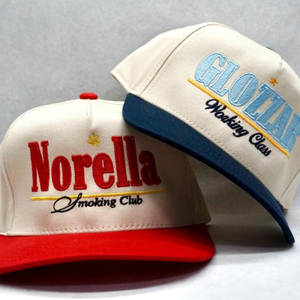 Casquette de baseball rétro vintage unisexe en toile, bicolore, brodée, 5 panneaux, réglable, respirante et imperméable - Product Image 3