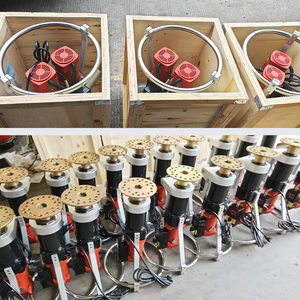 Handzame elektrische palenram met hoog draagmoment, motor voor kleine schroefpalen, grondverdichting, grondnagels, fotovoltaïsche grond, optimale tool - Product Image 4